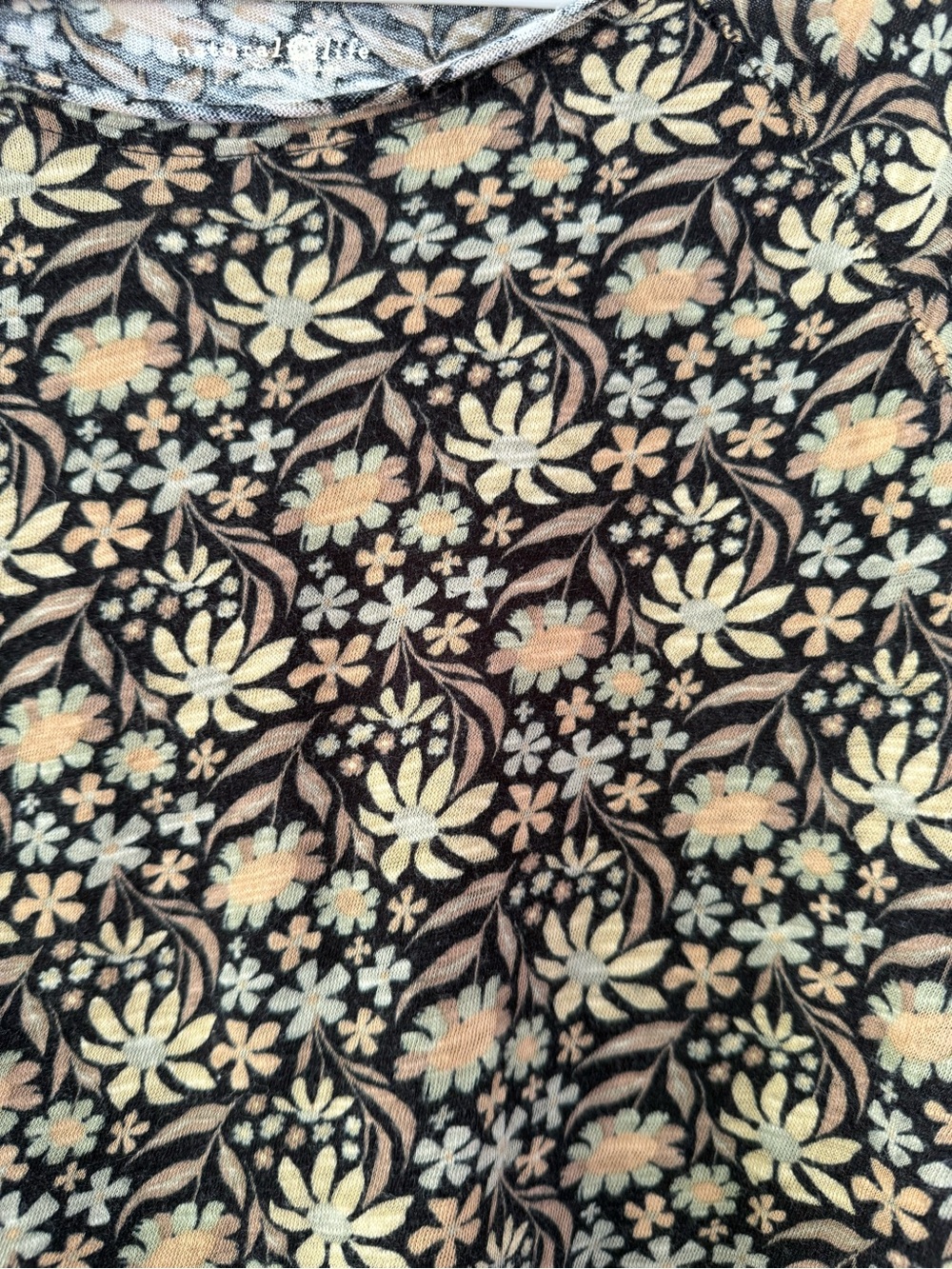 Natural Life | Floral Long Sleeve Top Size Large - Picture 6 of 7